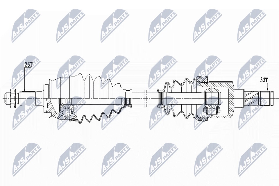 Nty Driveshaft For Mini R56/R57 Cooper, One 06-12 /Left - Image 7