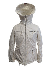 NAPAPIJRI Doudoune Veste Matelassée Blanche L Capuche Geographical | 318BSR
