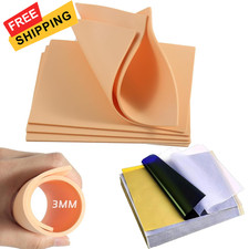 3MM Tattoo Practice Skins and Transfer Paper - 13Pcs 3 PCS Skin 10