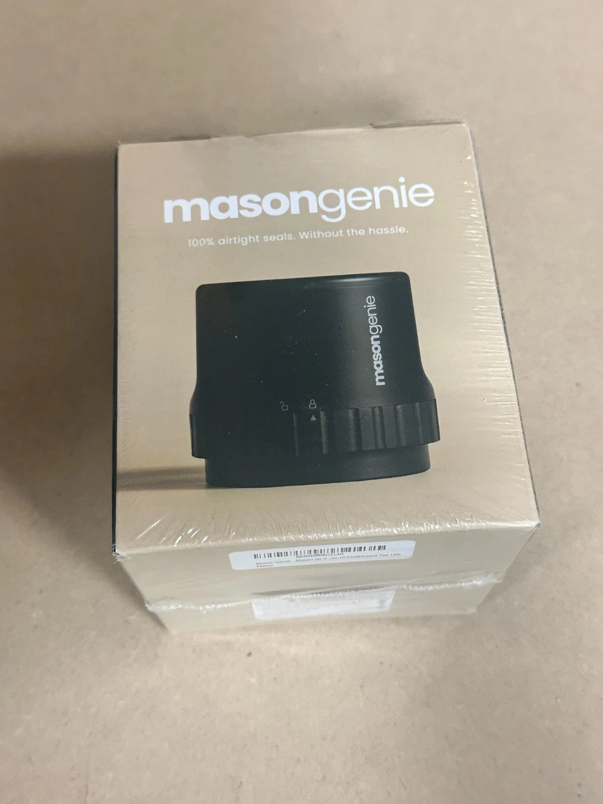 Mason Genie Vacuum Sealer Kit Black NEW
Opens in a new window or tab