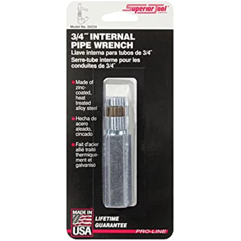 Superior Tool 5234 Llave de tubo interna de 3/4", 0,75 pulgadas, múltiple Foto 3 de 3