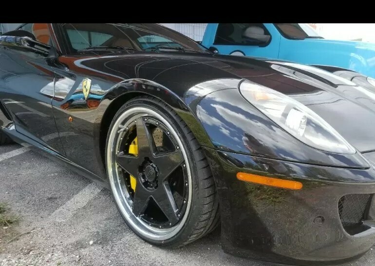 21" FERRARI  599 612  FORGED 3 PIECE SKOL WHEELS W/ MICHELINS 