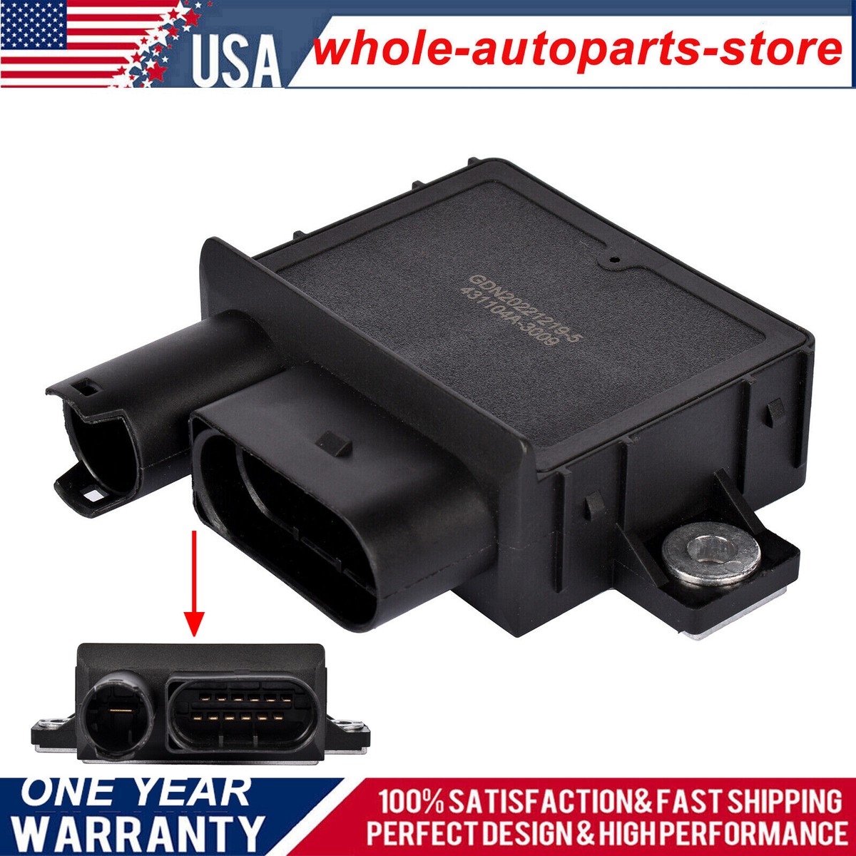 Aramox Module D'allumage, Module D'allumage De Moteur De Voiture 89620 - 4