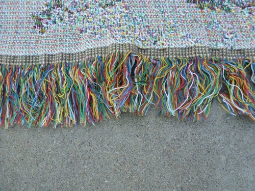 The Beatles Sargeant Peppers Tapestry Throw Blanket 65x48 Fringe Flaws Pic#10/11 - Picture 14 of 15