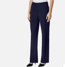 TOMMY HILFIGER Women's Solid Princeton Boot-leg Dress Pants size 12