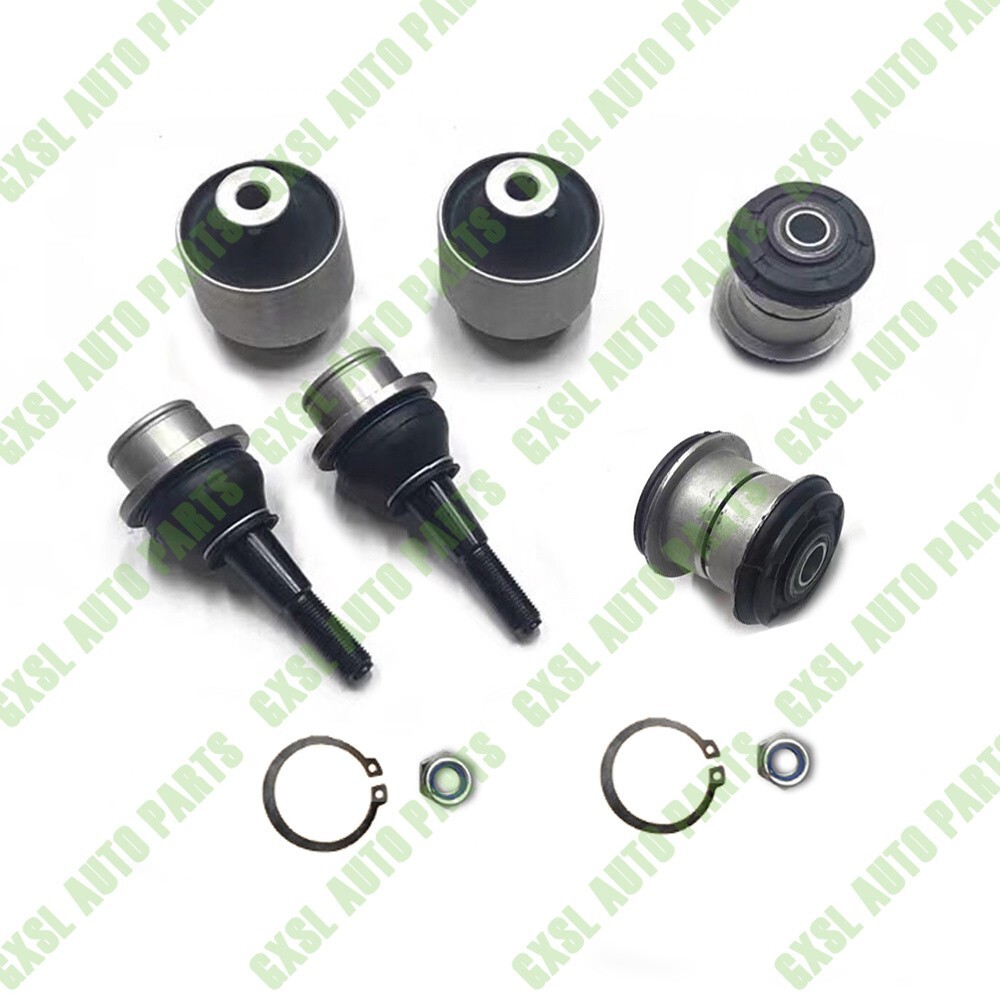 📞 Aston Martin DBS DB9 Front Lower Control Arm Ball joint bushing repair Set