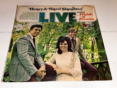 Henry & Hazel Slaughter Live Southern Gospel Music Record LP 22S - Picture 3 of 4