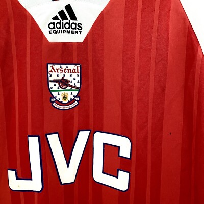 1992 1994 Arsenal Adidas Retro Vintage Football Soccer Home Shirt
