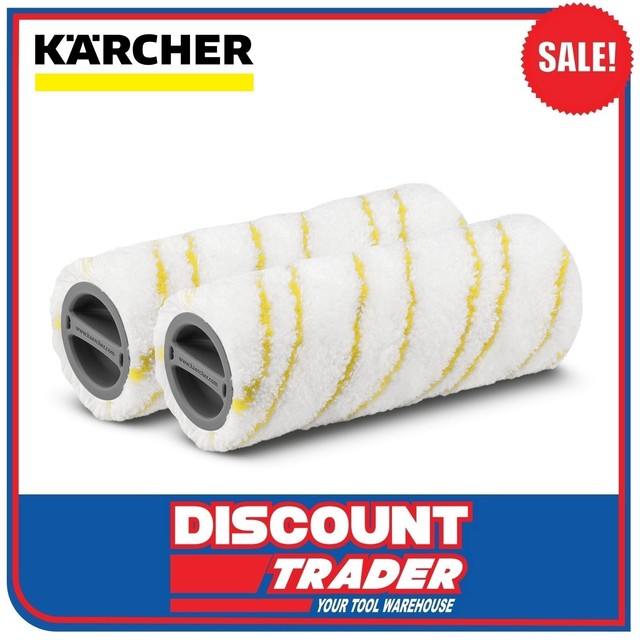 Kärcher FC5 Microfibre Roller Pack of 2 (2.055006.0) for sale online