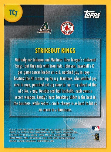Randy Johnson Collection - Pick One - Fill Your Set - Picture 142 of 256
