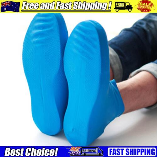 1Pair Boots Cover Lightweight Rubber Foot Covers Solid Color for Skiing Climbing - Afbeelding 1 van 7