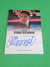 OSCAR MORENO  - 2023 RITTENHOUSE STAR TREK STRANGE NEW WORLDS AUTOGRAPH