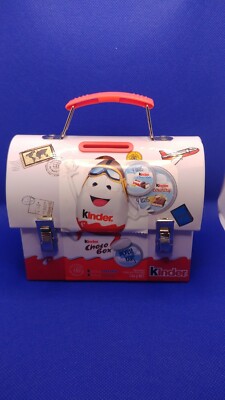 Kinder Chocolate Coin Choco Box Lunch Tin Collection - Limited Edition - Nice