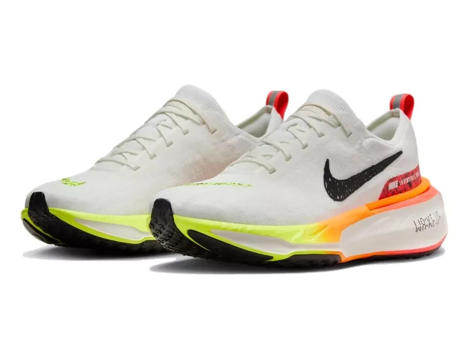 NK Zoomx Invincible Run Fk 3 Men Multi Sz White/Black-Bright Crimson HF4915-100