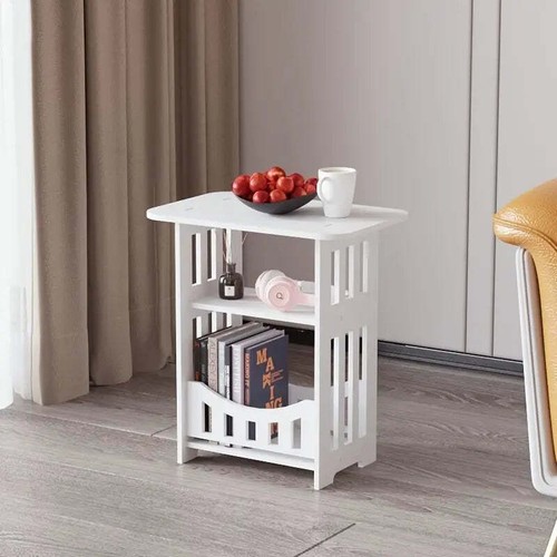 NNETM Nordic Coffee Table with Double Layer Storage - Picture 3 of 3