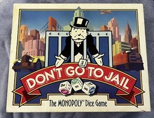 Don't Go to Jail The Monopoly Dice Game 1991