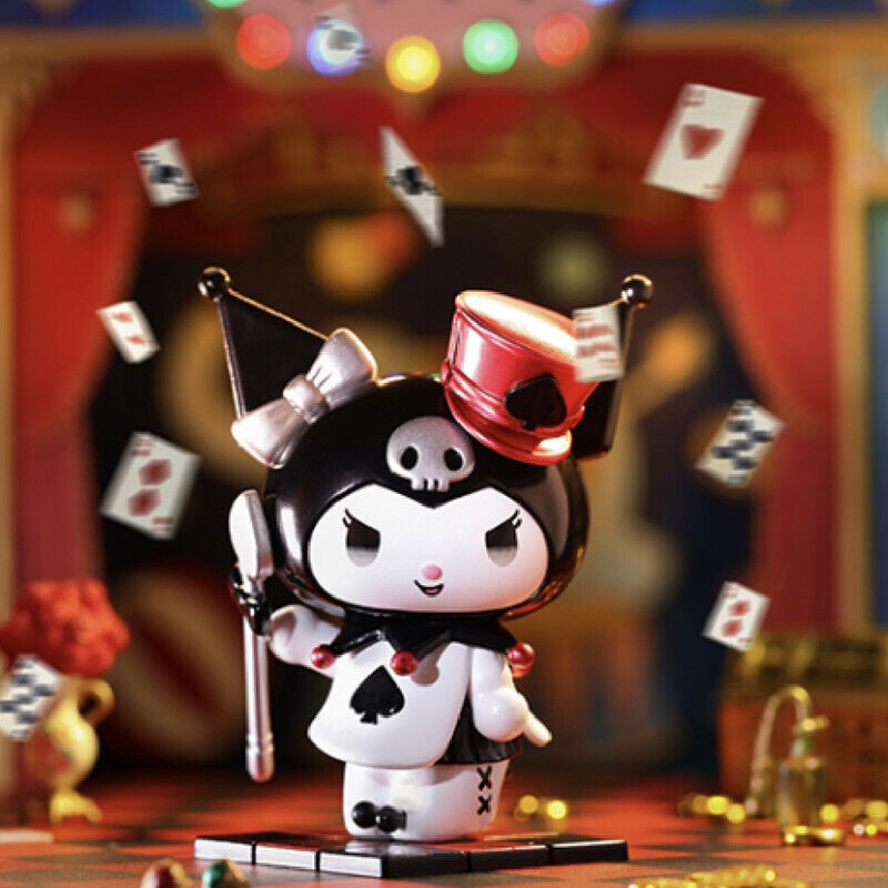 TOP TOY Miniatures Sanrio Kuromi Poker Kingdom Joker Mini