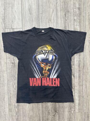 Vintage Van Halen 5150 T-Shirt Medium Black 1986 … - image 1