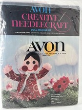 Vintage Avon Calico Kate Doll Making Craft Kit 1973 Creative Needlecraft New