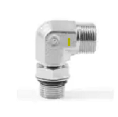 Ermeto - einstellbare Winkeleinstutzen- EO 24° Anschl. 35L / AG G 1 1/4''