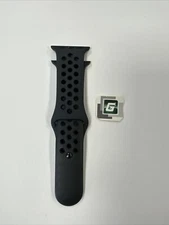 Apple Watch Nike Sport Band 45mm (42/44/49) Genuine OEM Black S/M Used
