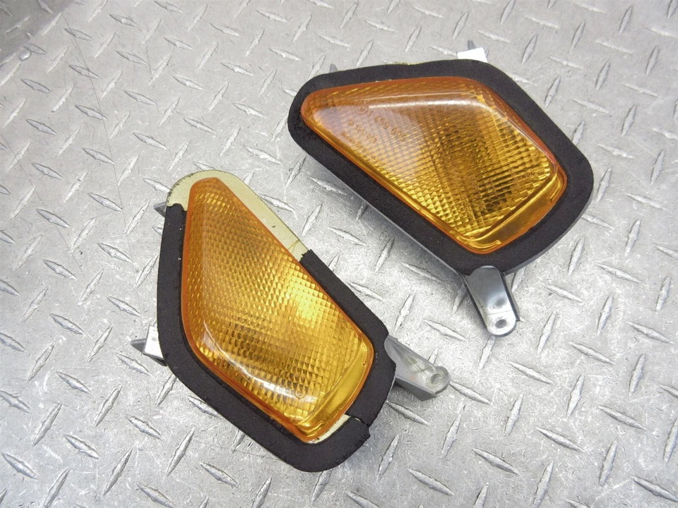 BMW K75 K75RT 1992 85-95 luz indicadora de señal de giro delantera izquierda derecha lámpara lente Foto 2 de 4