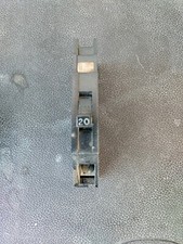Q20 Zinsco GTE Sylvania Type Q Plug-In Circuit Breaker 1 Pole 20 Amp 120V Q120