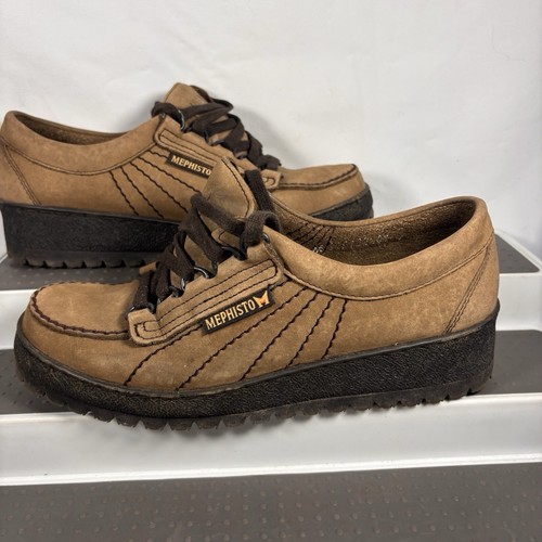 Mephisto Raglan Rainbow shoes size UK 5 Brown.