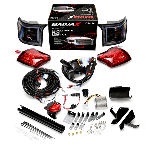 Madjax Alpha Ultimate Plus Light Kit for Club Car Precedent Golf Carts