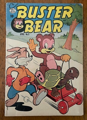 Buster Bear #9 Golden Age Animal Comic 1955