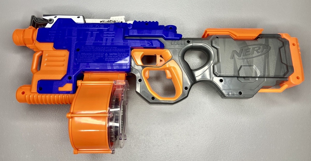 Nerf Gun Hyperfire Elite 2015 With Darts - Excellent Condition | eBay