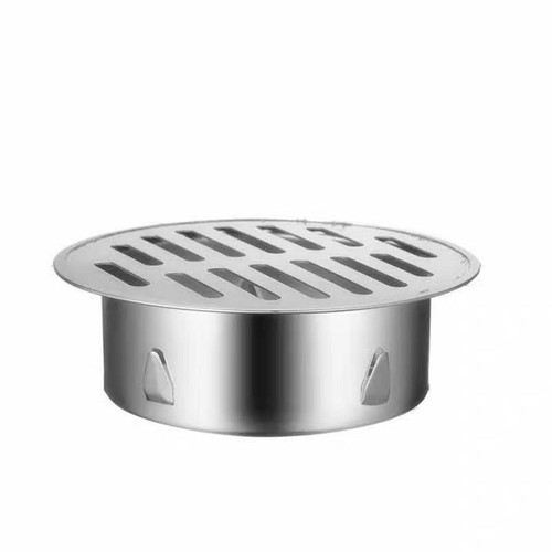 Round Stainless Steel Shower Bathroom Floor Balcony Waste Grate Drain - Picture 11 of 20
