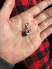 Sanrio Characters Kuromi Lolita Head Micro Charm Zip Pull