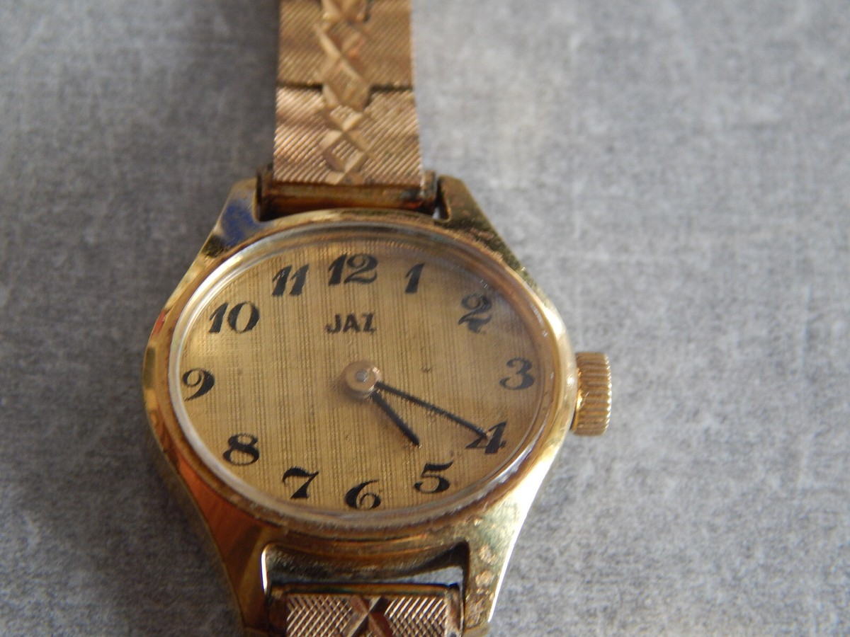 Montre Bracelet JAZ Vintage Pour Dame - Années 70 - Mécanique Manuelle - À Réviser