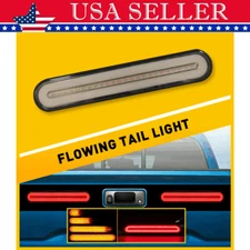 28 LED Car Truck DRL LED Light Bar Brake Flowing Turn Signal Stop Tail Strip