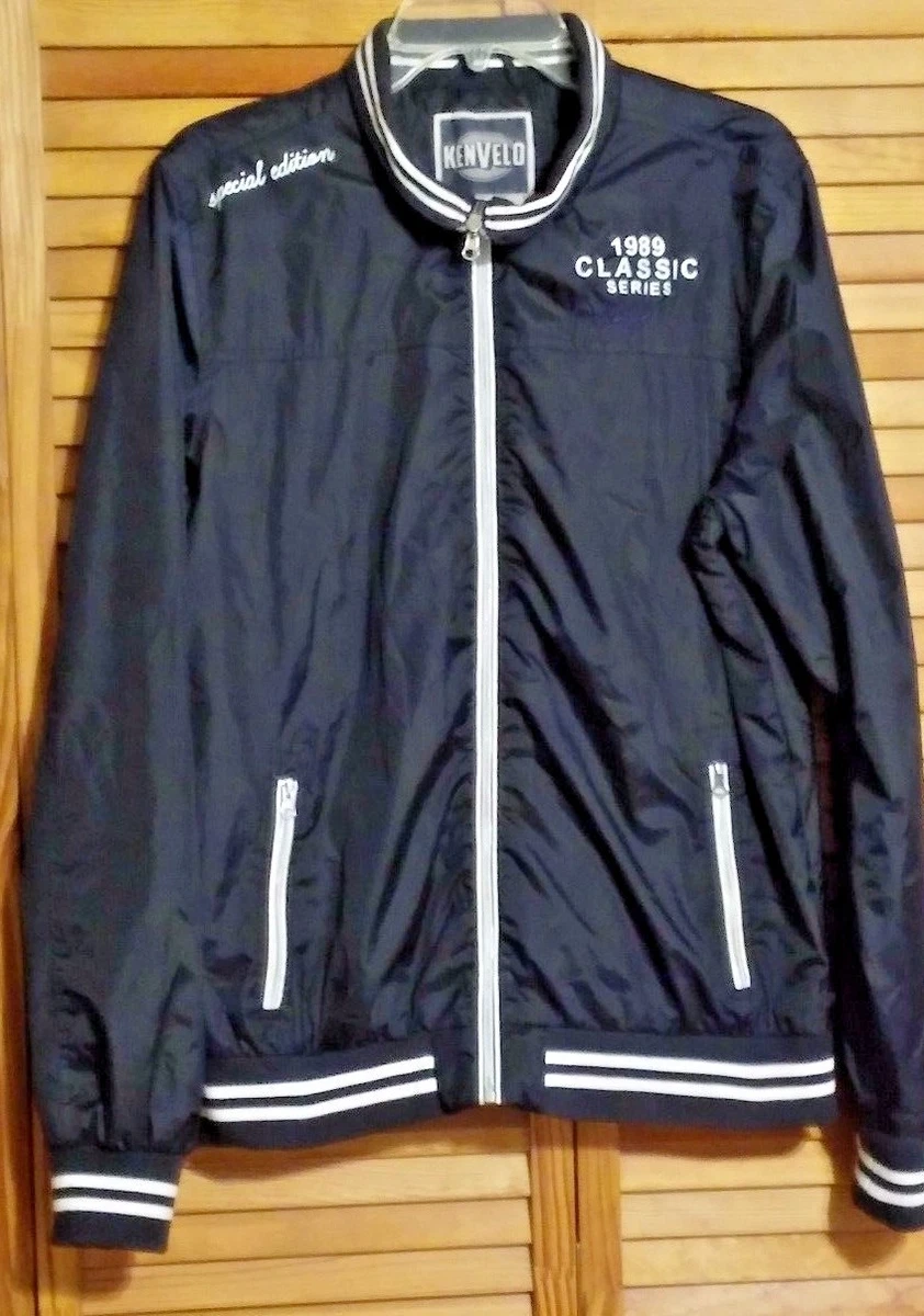 KENVELO 1989 JACKET SPECIAL EDITION CLASSIC SERIES SPORT NAVY BLUE LARGE