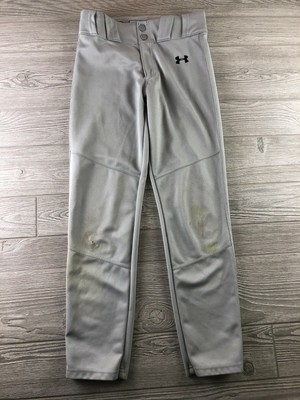 under armour youth grey baseball pants