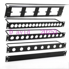 Cabinet distribution frame 8-hole 12-way jumper board cannon panel socket