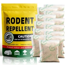 12-Pouches Rodent Repellent, Mouse Repellent Pouches, Mice Repellent