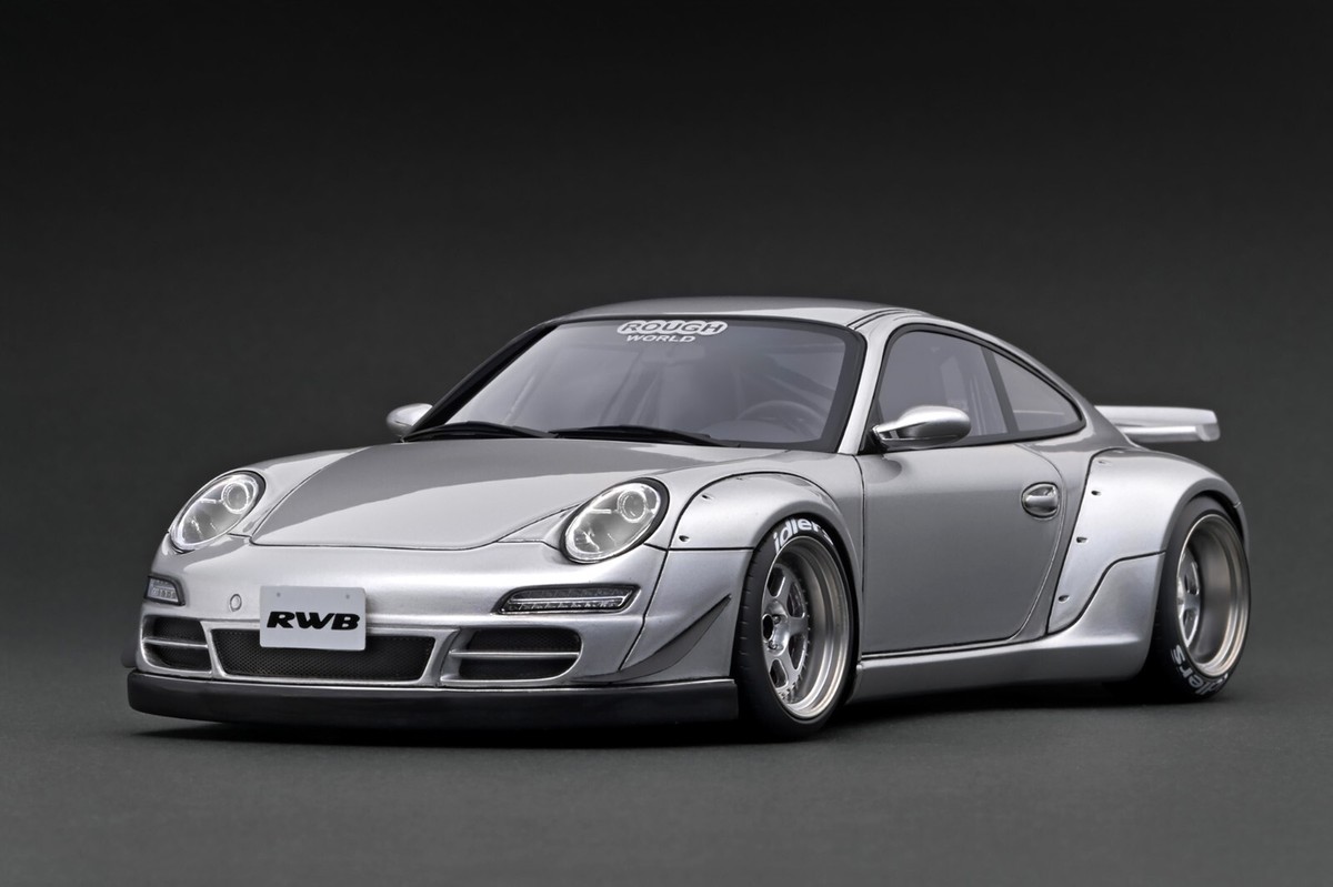 ミニカー IG3246 1/18 RWB 997 Silver : Porsche 911 1/18 IG ignition #IG3246 Porsche 911 997 RWB 997 Silver | eBay