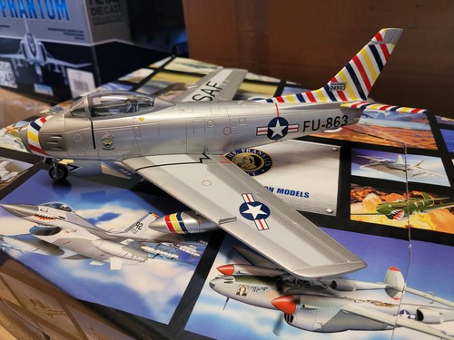 Franklin Mint B11E192 F-86F Sabre USAF 366th FBW 391st FBS "Gunnery Meet" 1:48 - Bild 2 von 7