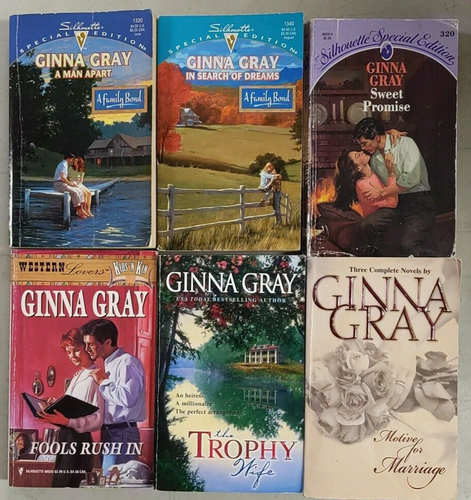 Ginna Gray A Man Apart In Search Of Dreams Sweet Promise The Trophy ...