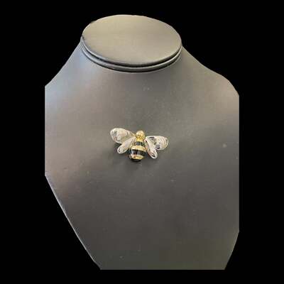 L.C. Bumble Bee Brooch