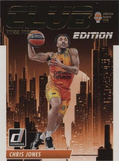 2023-24 Panini Donruss EuroLeague - Chris Jones #16