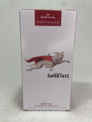 Hallmark Keepsake 2022 Krypto DC League of Super Pets Ornament NIB Dog Ornament