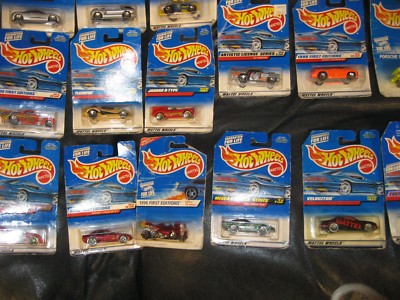 Set of 25 Hot Wheels Cars Sealed and 6 Maisto Convertable