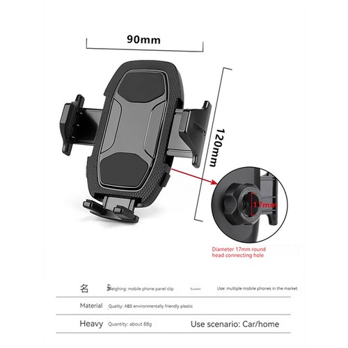 Suction Cup Telescopic Swivel Adjustable Car Carrying Cell Phone Live Stands New - 第 18/27 張圖片