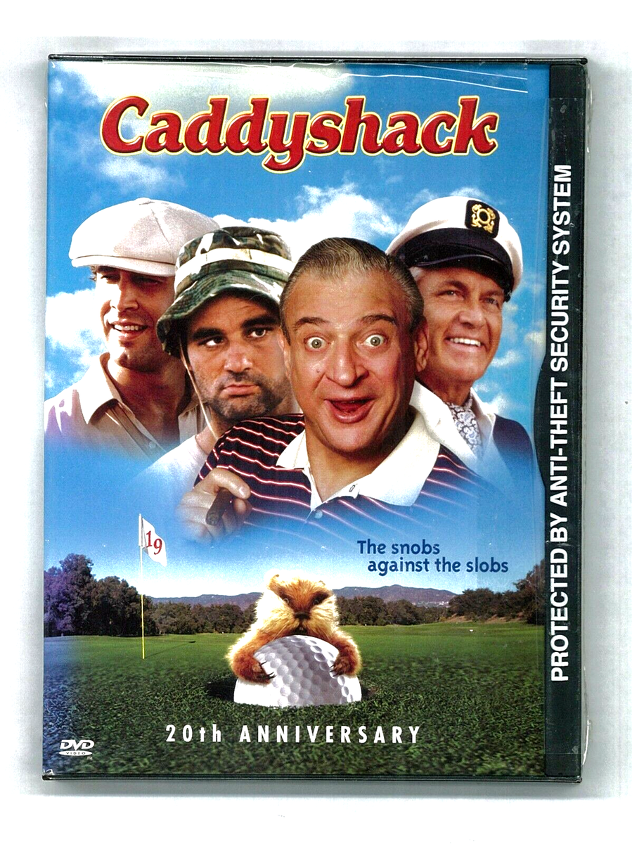 SEALED DVD: CADDYSHACK, 20TH ANNIVERSARY EDITION, Chevy Chase