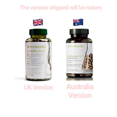 Nu Skin CordyMax Cs-4: GRÖSSE120 KAPSELN (brandneu)