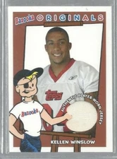 2004 Bazooka Originals Jerseys #BOKW Kellen Winslow Jr. (ref42907)